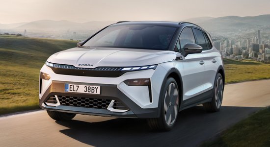 "Škoda" prezentējusi elektroauto vienā cenā ar benzīna modeli