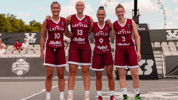 Latvijas 3x3 sieviešu basketbola izlase, basketbols