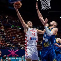 'Eurobasket 2022': Bagatskis un Ukraina nespēj apturēt Horvātijas izrāvienu mača izskaņā, zaudējums arī igauņiem