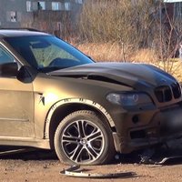 ВИДЕО: В Резекне взорван автомобиль