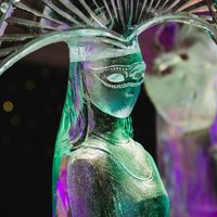ФОТО: В Елгаве проходит фестиваль ледовых скульптур