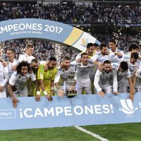 Madrides 'Real' vēlreiz pieveic 'Barcelona' un iegūst Spānijas Superkausu