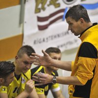 Latvijas volejbola čempionāta ceturtdaļfināli sākas ar grūtām 'Poliurs/Ozolnieki' un DU uzvarām