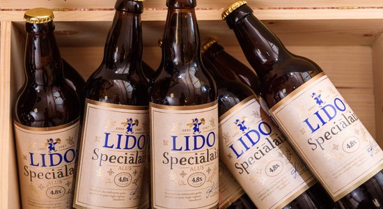 'Lido' alu sāk pildīt pudelēs; ražošanu uztic 'Cēsu alum'
