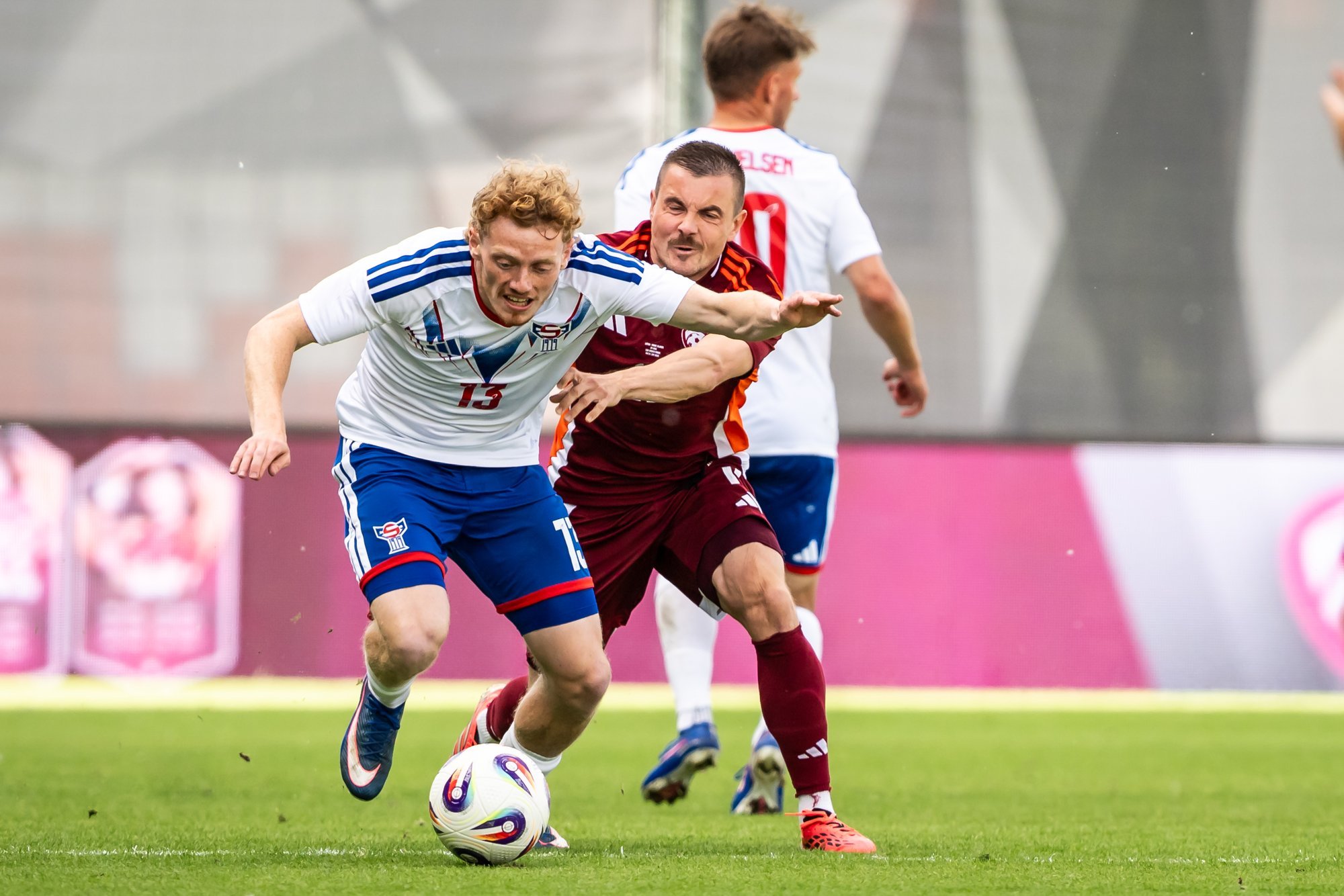 Latvijas futbolisti neizteiksmīgā spēlē paliek pēdējie Baltijas kausā