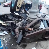 Video: Maskavā servisa darbinieki traģiski avarējuši ar klienta 'Lamborghini'