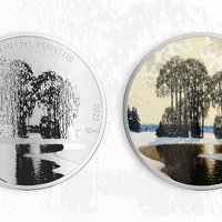 Банк Латвии выпустит монету к 150-летнему юбилею художника Вильгельма Пурвитиса