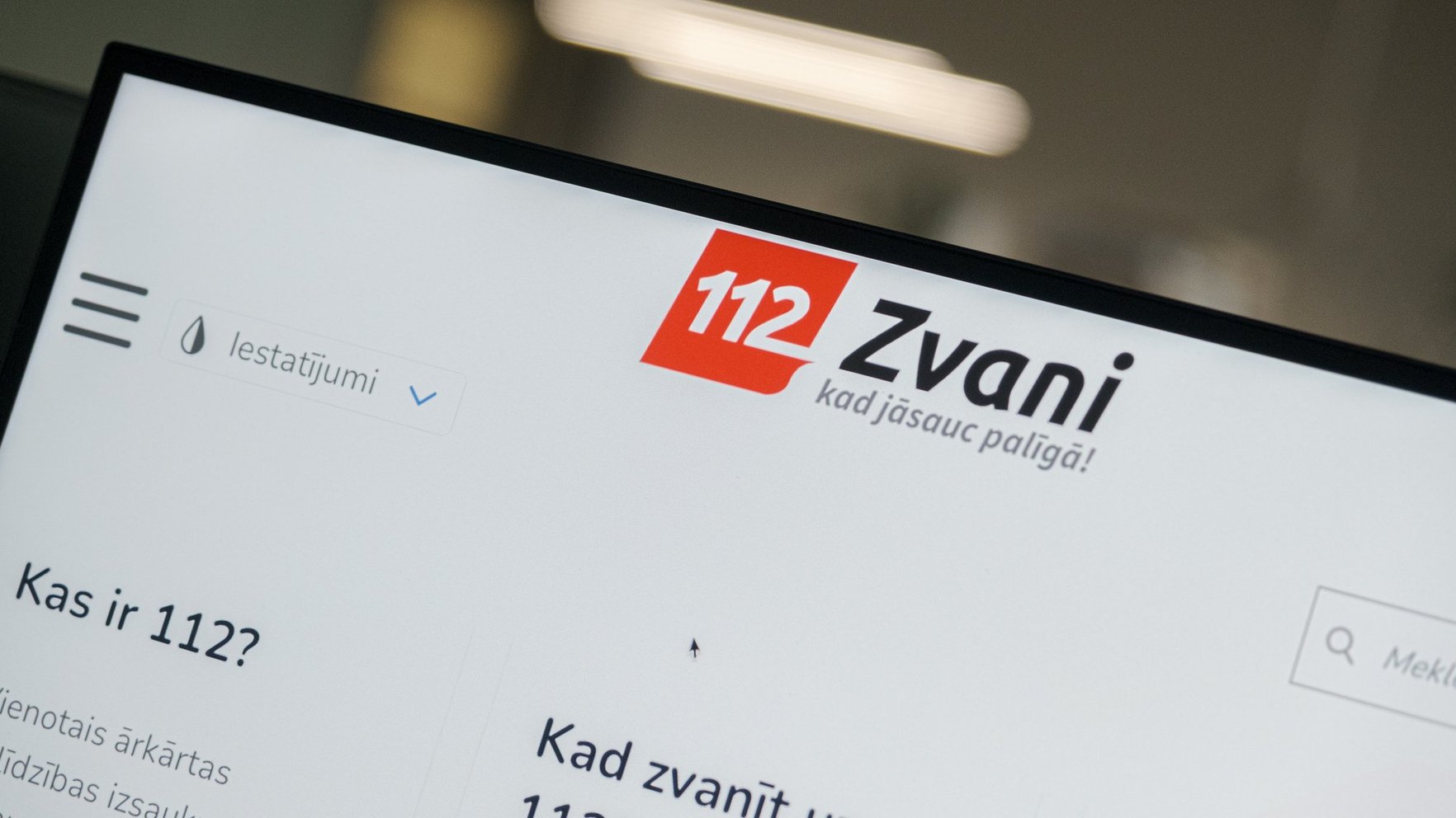 Pēc dronu incidentiem izgaismojas 112.lv problēmas; uzlabojumiem vajag 600 tūkstošus eiro, ziņo LTV