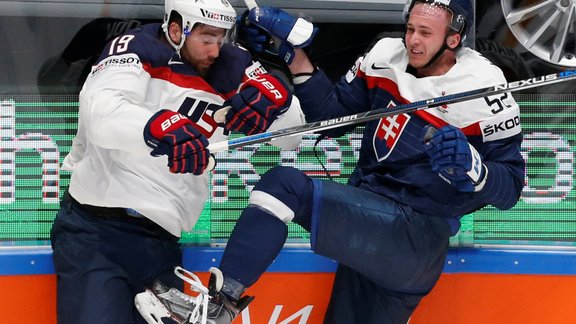 Hokejs, pasaules čempionāts: ASV - Slovākija - 3