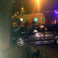 ФОТО: Тяжелая авария на Юрмалас гатве - водитель BMW возможно был пьян