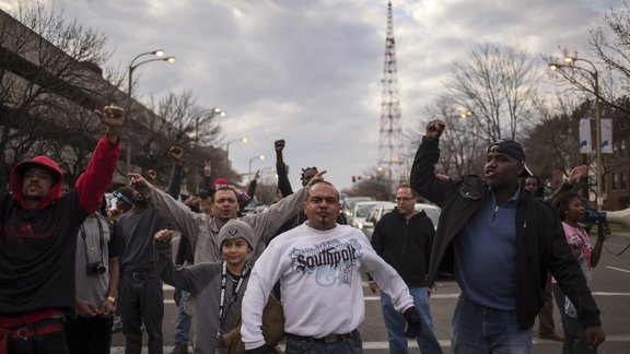 Protesters for Michael Brown Saint Louis