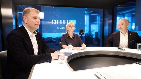 Delfi TV ar Domburu: Jaunā konservatīvā partija - Jānis Bordāns, Juta Strīķe, Krišjānis Feldmans - 11