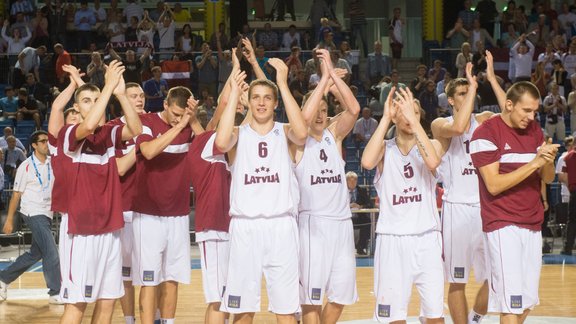 Eiropas U-20 basketbola čempionāts: Latvija - Spānija - 3