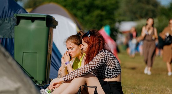 На следующем фестивале Positivus больше не будет палаточного городка