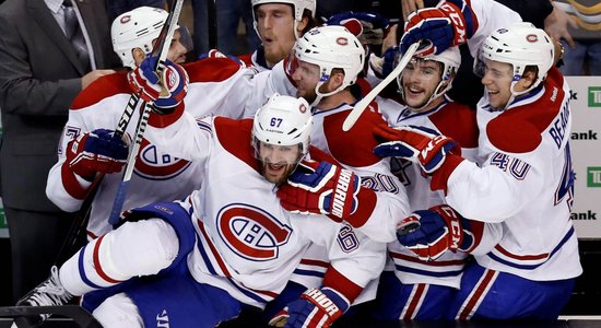 'Canadiens' no Stenlija kausa izcīņas izslēdz 'Bruins'