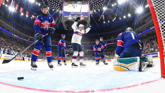 Hokejs, pasaules čempionāts 2024: Lielbritānija - Norvēģija