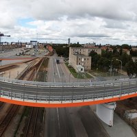 Foto: 'Latvijas tilti' pabeiguši 4,1 miljonu eiro vērtas estakādes būvniecība Klaipēdā