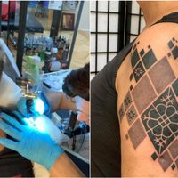 ФОТО: Линда Мурниеце сделала еще одну татуировку