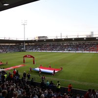 'Skonto' stadionu plāno nojaukt; LFF cer spēles tur aizvadīt vēl 2016.gadā