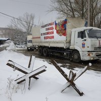 EDSO: Krievijas 'humānajā konvojā' bija 18 degvielas autocisternas