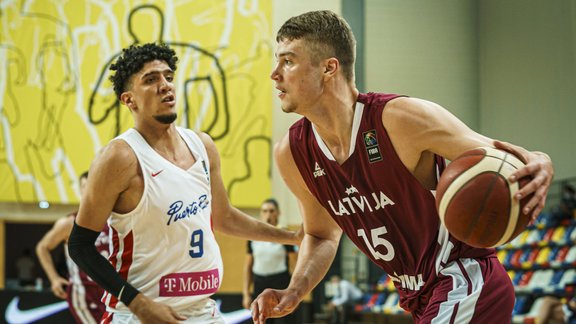 Basketbols, U-19 Pasaules kauss: Latvija - Puertoriko