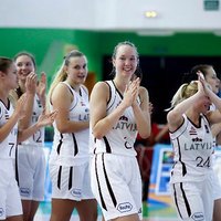 Latvijas U-20 basketbolistes smagā cīņā uzveic Vāciju