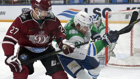 Hokejs, KHL spēle: Rīgas Dinamo - Salavat Julajev - 23