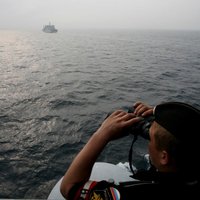 Latvijas tuvumā sestdien manīts Krievijas karakuģis