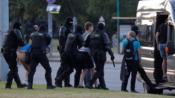 Demonstrācijas Baltkrievijā  - 12