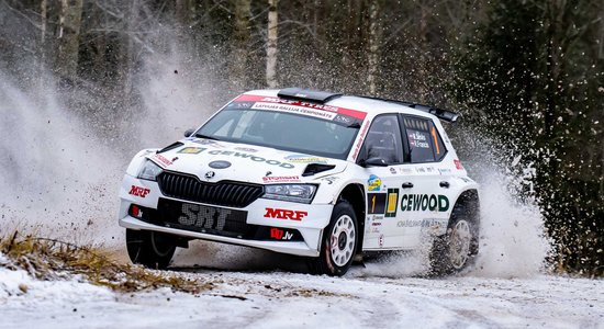 Noskaidroti Alūksnes rallija uzvarētāji