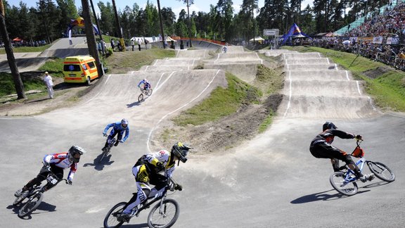 BMX trase un EČ posma braucieni  Mežaparkā  - 120