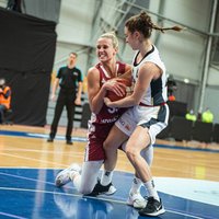 Latvijas sieviešu basketbola izlasei zaudējums Vācijai sarežģī cīņu par EČ finālturnīru
