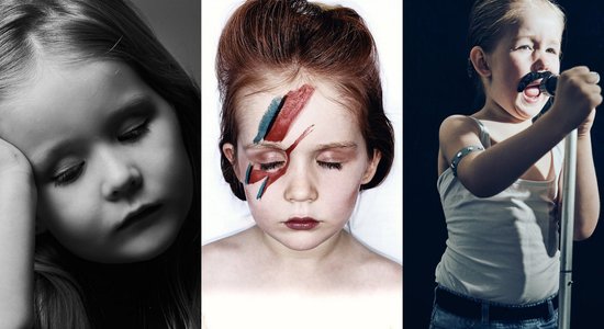 Adele, Bovijs un pat Merkūrijs – mamma un meita atdarina mūzikas albumu vāciņus