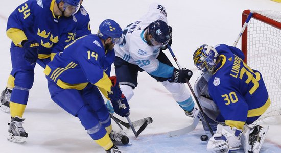 Eiropas hokeja izlase sensacionāli iekļūst Pasaules kausa izcīņas finālā