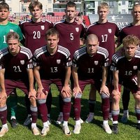 Latvijas U-19 izlasei zaudējums Eiropas čempionāta kvalifikācijā liedz cerības uz finālturnīru
