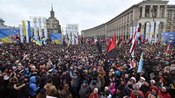 Gājiens, protesti pret Mihaila Saakašvili aizturēšanu - 1