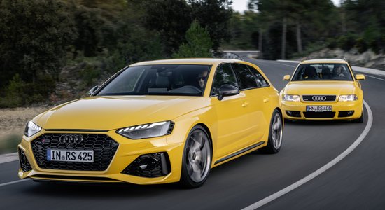 "Audi RS4 Avant" ierobežotā 25 gadu jubilejas sērijā