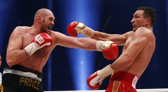 Taisons Fjūrijs gatavs vēlreiz tikties ringā ar Kļičko, piedāvā Vemblija stadionu