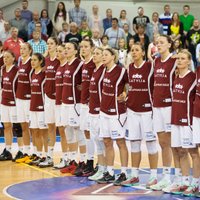 Latvijas sieviešu basketbola izlase pēdējā pārbaudes spēlē optimālajā sastāvā piekāpjas Zviedrijai