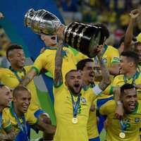 Turnīra saimniece Brazīlija izcīna 'Copa America' titulu