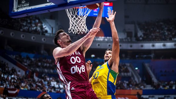 Basketbols, Pasaules kauss: Latvija - Brazīlija - 13