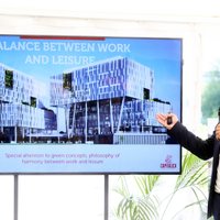 Attīstītājs: plānotais biroju centrs 'Verde' būs viens no lielākajiem Rīgā