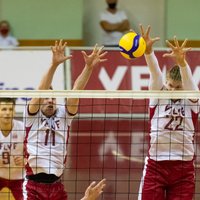 Latvijas volejbolisti arī otrajā pārbaudes spēlē četros setos zaudē Čehijai