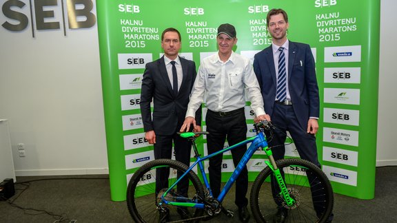 Kalnu riteņbraukšana: SEB MTB maratona preses konference - 4