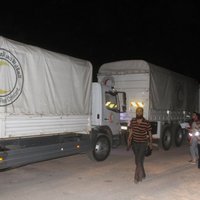 Sīrijas režīma ielenktā Daraja pirmoreiz saņem pārtikas palīdzību