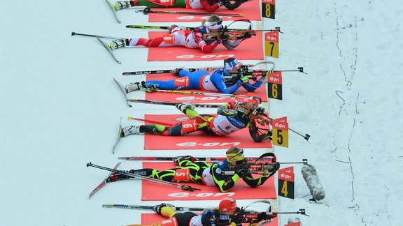 sieviesu biatlons