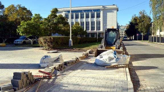 Barona ielas remontdarbi ieiet finiša taisnē - 27