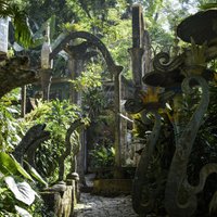 Apslēptais dārgums Meksikas džungļos: sirreāls skulptūru dārzs, kas atgādina pasaku valstību