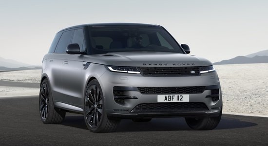 Ekskluzīvs "Range Rover Sport" ar satīna aizsargplēvi