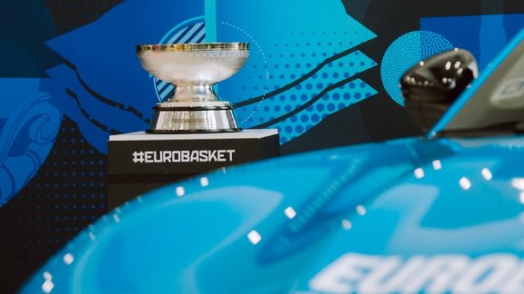 EuroBasket kauss trofeja